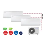 SAMSUNG Multisplit trojček 3 x Samsung AR50F12C1BHNEU Luzon 3,5kW notranja/1 x Samsung AJ080TXJ4KG/EU 8kW zunanja - Samsung