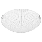 SHELL PLAFONSKA LAMPA E27 IP20/KROM & BIJELA