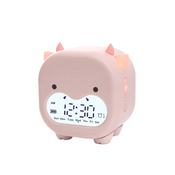 Generic Inteligentna budilka Stupid Cow Polnjenje preko USB-ja LED za merjenje časa Glasovno nadzorovana elektronska digitalna ura, (21125812)