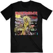 Iron Maiden Majica Killers V.2. Album Track list Unisex Black XL