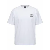 DIESEL Majica T-WASH-XX bela