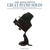 GREAT PIANO SOLOS EASY EDITION THE BLUE BOOK