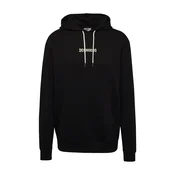 Pulover DC moška, črna barva, s kapuco, ADYFT03390