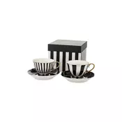 Komplet skodelic in krožnikov za 2 osebi. home & lifestyle 220 ml