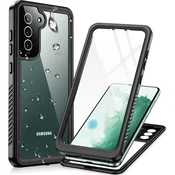 GS Vodoodporno ohišje IP68 za Samsung Galaxy S22, črne barve