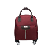 INF Ročna torba Kovček na kolesih DarkRed, (21550062)