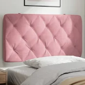 Vidaxl vidaXL Vzglavnik za posteljo, roza, 100 cm, žamet