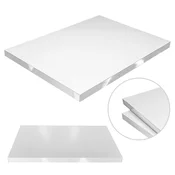 shumee Podstavek za torto, pravokotni, bel, 30x40 cm, 2 cm, kvadratni, Premium Brand4Cake