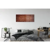 tulup.si Slika na akrilnem steklu Vintage zid 140x70 cm 4 obešalnika