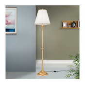 Orion Stl 12-1090/1 - Podna lampa FONSA 1xE27/60W/230V bijela/zlatna