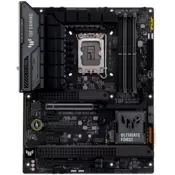 ASUS TUF GAMING Z790-PLUS WIFI LGA1700 ATX gaming MB - Intel Z790 4xDIMM DDR5 4xM.2 4xSATA PCIe 5.0 2.5Gb Ethernet WiFi 6E + Bluetooth 1xDisplayPort 1xHDMI with Aura Sync support - 90MB1D80-M1EAY0