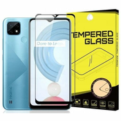 MG Full Glue Super Tough zaščitno steklo za Realme C21, črna