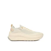 Calvin Klein Superge Chunky Runner Lace Up Sock Knit YW0YW02033 Écru