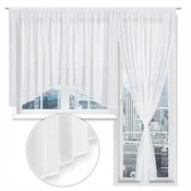 shumee ZAVESA za okno, balkon, komplet VOILE, obroba za dnevno sobo, spalnico 400x145 200x250