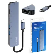 SAVIO Savio USB-C 7-v-1 hub AK-82