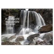 Kuhflucht Wasserfälle bei Farchant (Wandkalender 2026 DIN A4 quer), CALVENDO Monatskalender