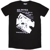 Sex Pistols Manchester Flyer Dress Black M Ženske Majica