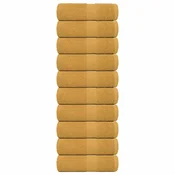 Rucnici za goste FROGN 10 kom. zlatne boje 30x50 cm 360 g/m2