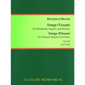 MOLBE:SONGE (DREAM) FOR CLARINET,BASSOON AND PIANO
