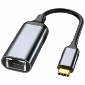 CO2 Co2 Adapter Usb-C Ethernet Adapter Omrežna Kartica Lan Gigabit Rj45 1000Mbps