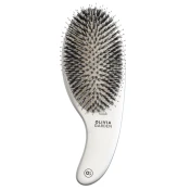 Olivia Garden Expert Care Curve Boar & Nylon Brush Silver