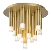 Rabalux Luster Ramira, 13x5W, 13xG9, ?30cm, Zlatna