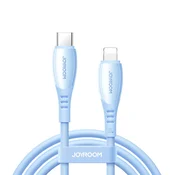 Joyroom USB-C kabel – iPhone Lightning Vibrant Series 30 W, 1,2 m – modri
