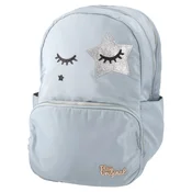 Play Školski ranac za devojčice Sleepy star Pop fashion, 43x30x20cm, Svetlosivi