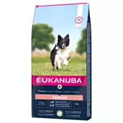 Eukanuba Senior Small & Medium Breed jagnjetina in riž - 12 kg