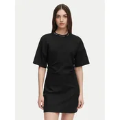 Calvin Klein Jeans Vsakodnevna obleka LV047G251G Črna Boxy Fit