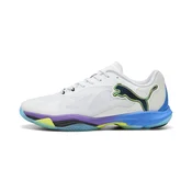 PUMA Vantage NITROâ?c Game On HandBall Shoes Unisex, Shoes, White/Glowing Red/Ultra Blue, 43