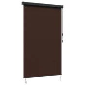 Rolo zavjesa Smeda 120 x 250 cm Tkanina i aluminij