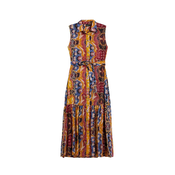 Desigual Obleka modra/rumena/rdeča