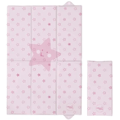 Ceba Baby Stars putna podloga za presvlačenje 60x40 cm, ružičasta