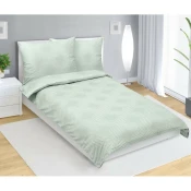 Bellatex Satenaste rjuhe Linie mint , 140 x 200cm, 70 x 90 cm