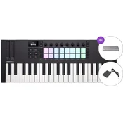 Novation Launchkey Mini 37 MK4 SET MIDI keyboard Black