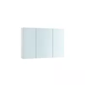 Songmics Ogledalo omarica 60x15x55 cm bela