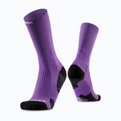X-BIONIC Run Perform Crew nogavice, radiant violet (EU 35-38)