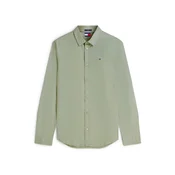 Tommy Jeans Srajca Original DM0DM04405 Zelena Slim Fit