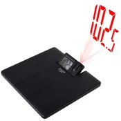 Adler Digitalna osebna tehtnica do 180kg LCD s projektorjem črna