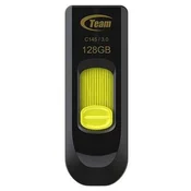 TEAM GROUP USB 3.2 Flash 128GB C145 TC1453128GY01 crno-žuti