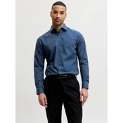 JACK & JONES Srajca BLAPARKER mornarska