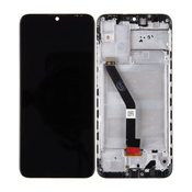 Huawei Honor 8A, Honor Play 8A - LCD zaslon + steklo na dotik + okvir (Black) TFT