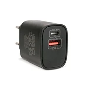 Delight USB Type-C + USB A PD20W brzi punjac crni 55041BK