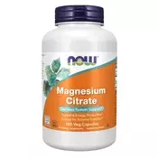 NOW Foods - Magnezijev citrat, 133 mg (180 kapsul)