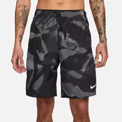 Nike M NK DF CHLNGR 9UL SHORT CAMO, moške kratke tekaške hlače, črna DV9370