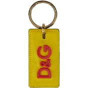 DOLCE & GABBANA Privjesak za kljuceve Dolce & Gabbana Keyholder žuta