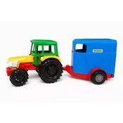 Traktor s konjsko prikolico 35003