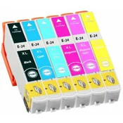 kartuša Epson T2428 (24), C13T24284011, CMYK + LC + LM, 6-pack, multipack, alternativni