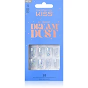 KISS Dream Dust Gel Fantasy umetni nohti White and Blue 28 kos